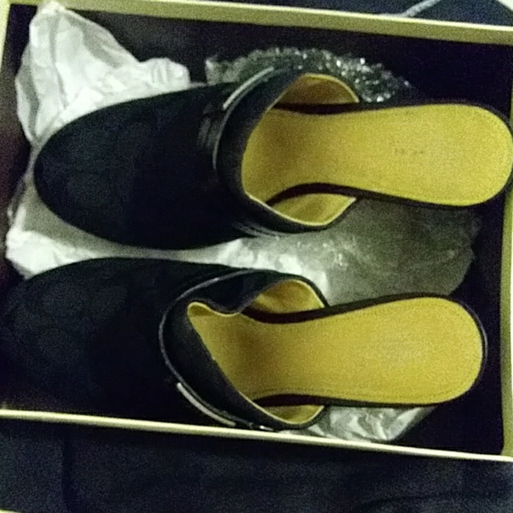 Like new coach clog mules